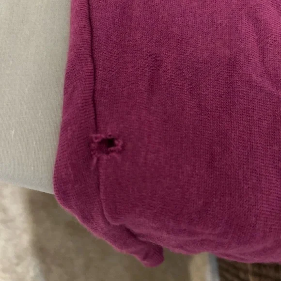 Eileen Fisher Wool Violet Sweater Size Small - Picture 5 of 7